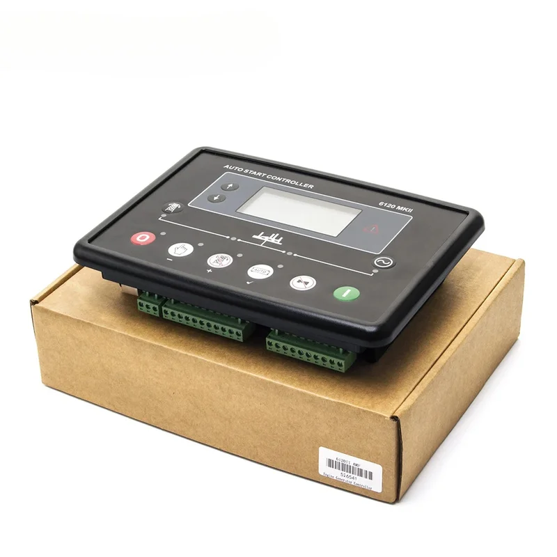 Generator AMF Auto Start Stop Control Module, Compatible With  DS6120 MKII Controller, Genset Spare Parts 6110 6120 MKII