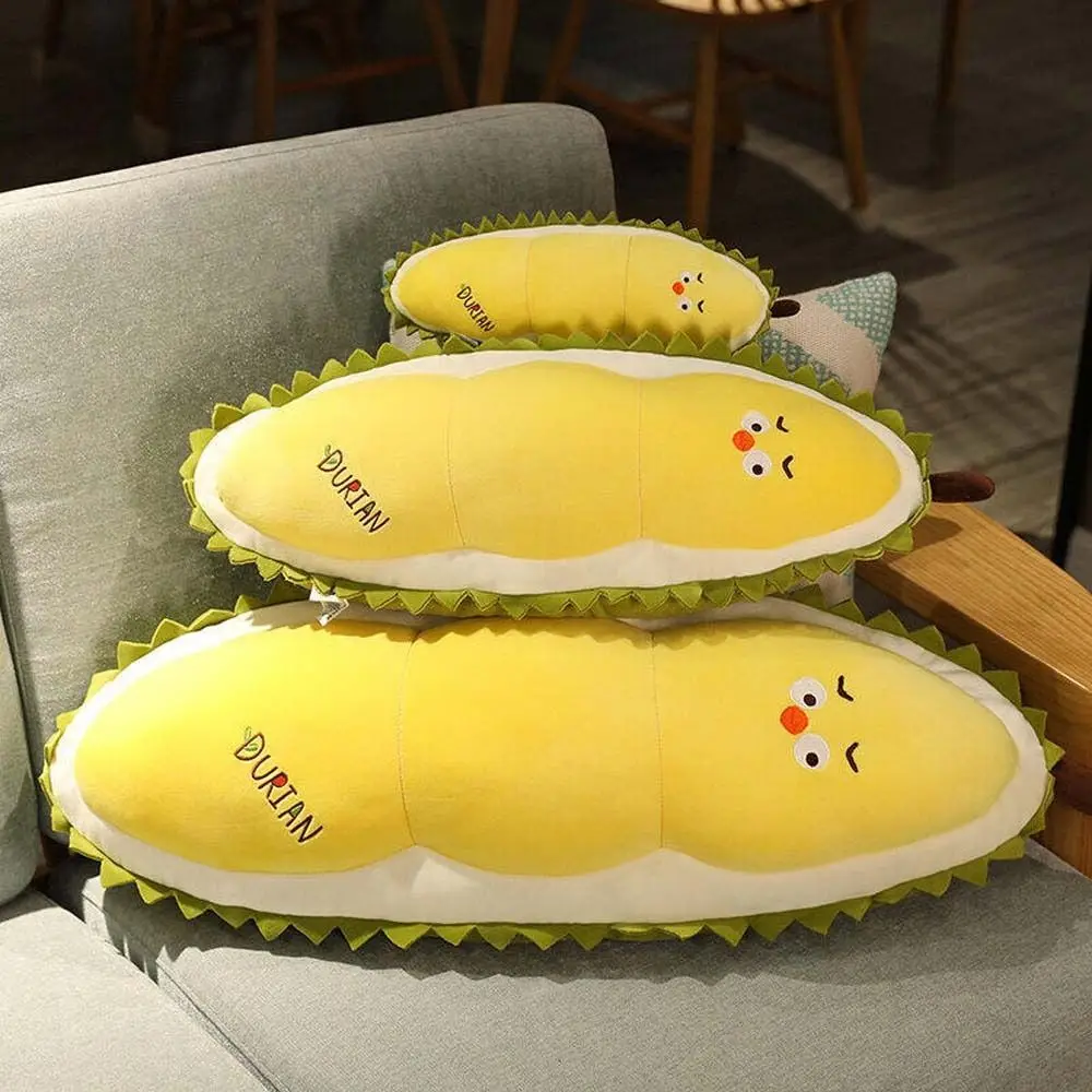 Pillow Home Decoration Funny Food Plushie  Plants   Durian Stuffed  Fruit  Stuffed Fruit