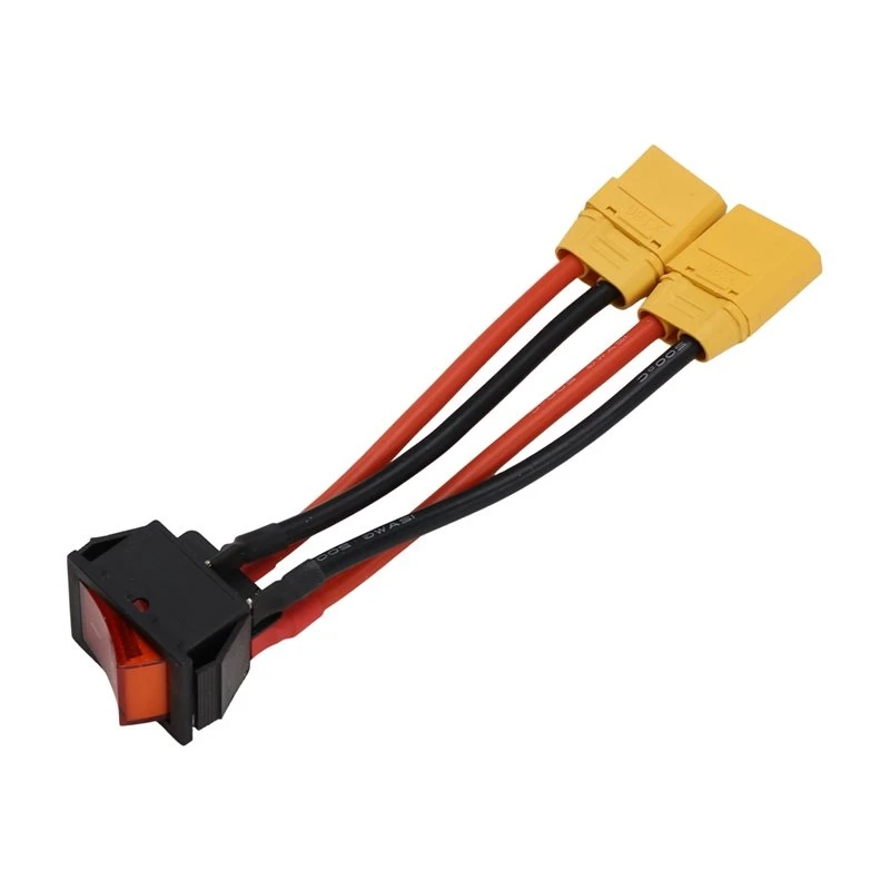 【Shop Now】30A Large Current High Load Switch XT90 Plug Power On-Off