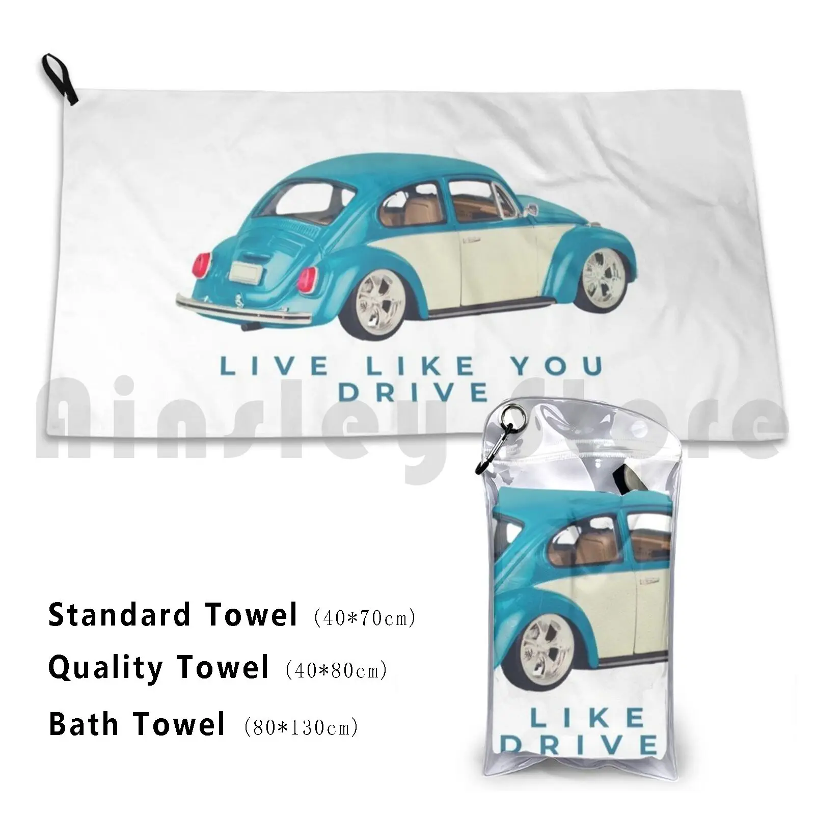 Live Like You Drive! Custom Towel Bath Towel Mothers Day Mothers Day Gift Mom Gift Gift For Mom Best Gift