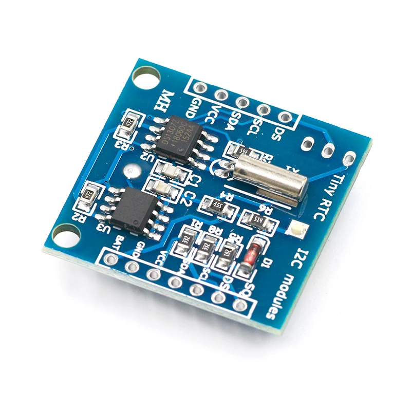 1 Cái Mới Xuất Hiện AT24C32 Đồng Hồ Thời Gian Thực RTC I2C DS1307 Mô Đun Cho AVR Cánh Tay PIC 51 Cánh Tay Khuyến Mãi