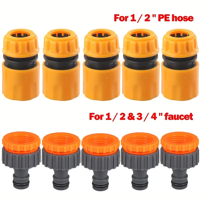 6/10-Piece Hose Quick Connector Kit | 3/4
