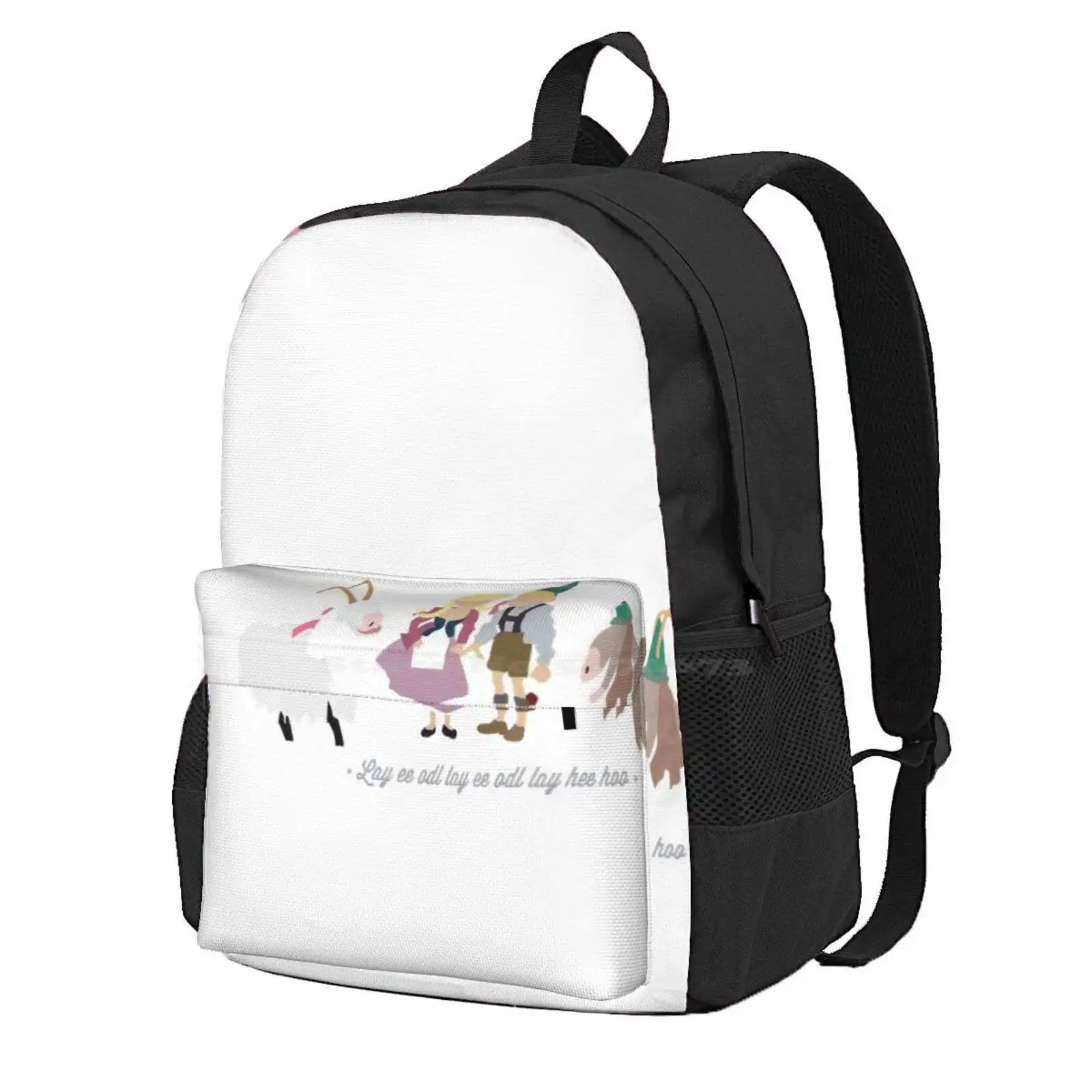 Lonely Goatherd Hot Sale Schoolbag Backpack Fashion Bags The Sound Of Music Broadway Musical Julie Andrews Musicals Soundofmusic