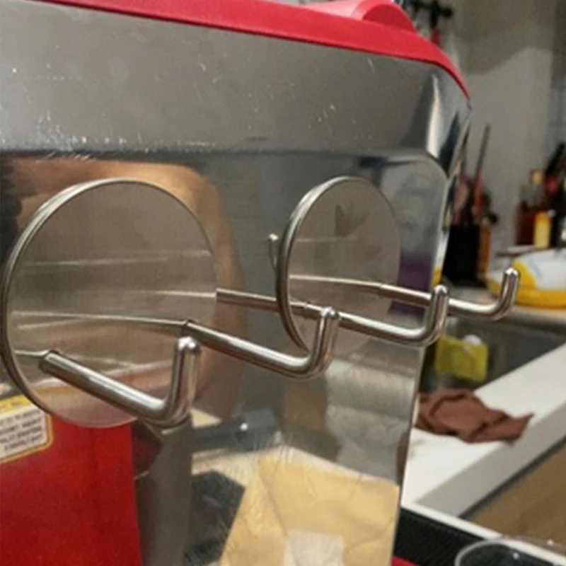 ذاتية اللصق القهوة Bottomless Portafilter جدار الرف 51 مللي متر/53 مللي متر/54 مللي متر/58 مللي متر القهوة أسفل تصفية حامل أدوات مقهى اكسسوارات