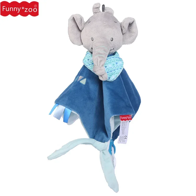 Giocattoli per bambini 0 12 mesi Morbido placare Asciugamano Animali di peluche Giocattolo consolatore per bambini Coniglietto Giocattoli di peluche per bambini Giocattoli per dormire per neonati