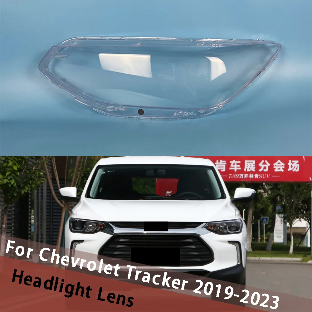 

For Chevrolet Tracker 2019 2020 2021 2022 2023 Auto Accessory Lampshade Headlight Housing Car Front Headlight Lens Cover