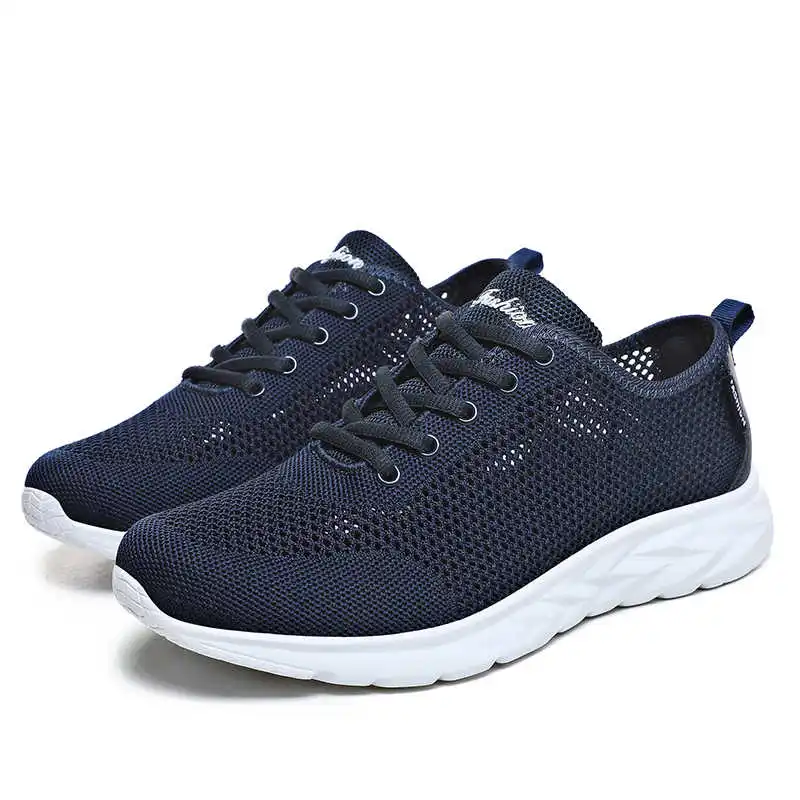 Platforme augmenter la hauteur bleu chaussures pour hommes décontracté haute couture baskets hommes bottes basses Sport quel est style Scarp Tenes