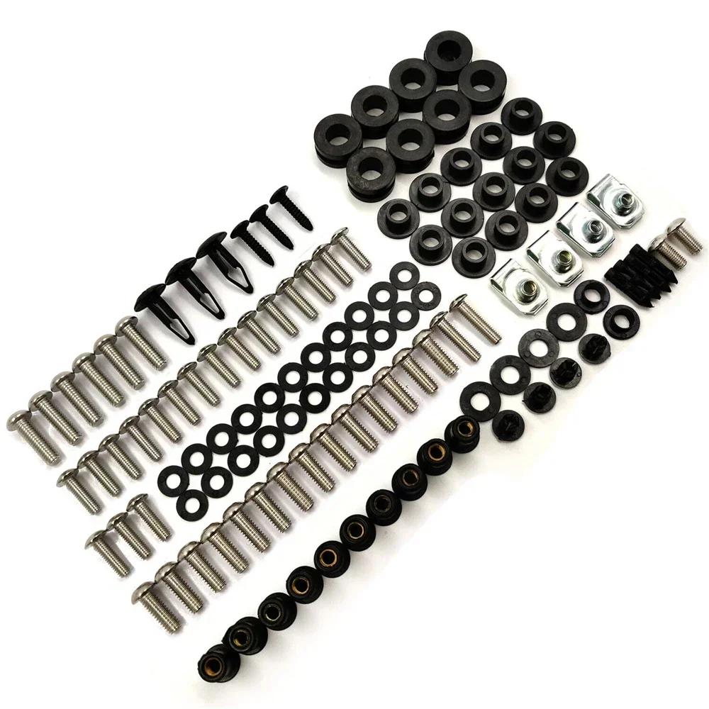 Complete Fairing Bolt Kit For Kawasaki Ninja 250 EX250R 2008-2012 Motorcycle Parts Body Screws 113 Pieces