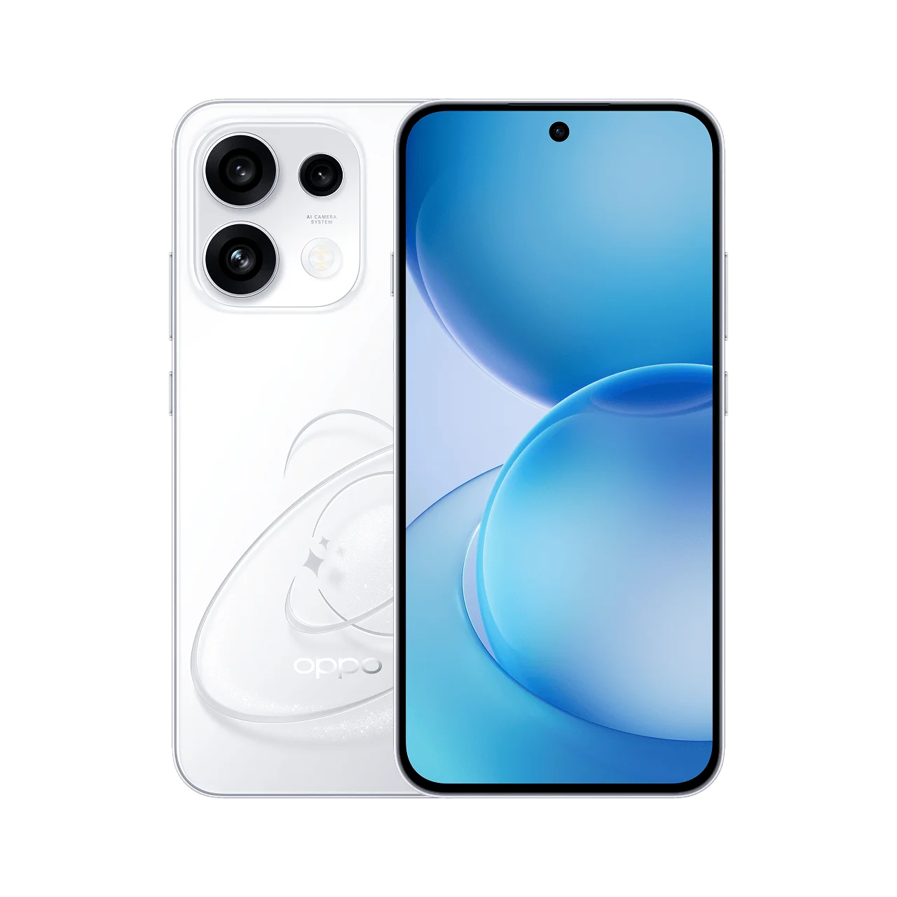 Smartphone - OPPO Reno16 F 5G 8 GB + 256 GB  EU-uitvoering AI Remix Collage 50 MP ultragroothoek-selfiecamera ColorOS 16.0 6500 mAh  batterij