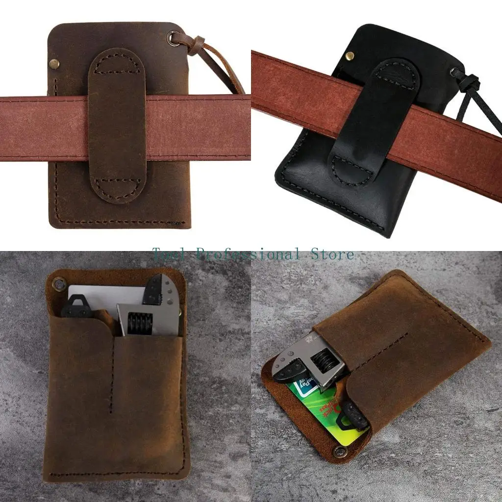 57QF EDC Pocket Organizer Pouch Knives Sheath Holster for Flashlight/actical Pen/Multi-Tool/Wallet Card/Passport/Credit Card