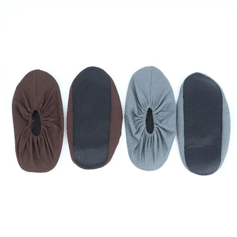 5 Paar wiederverwendbare Schuhüberzüge, Unisex, rutschfest, waschbar, schützen den Boden und Teppich, Haushaltsschuhschutz, Schuhüberzüge – Detail 6