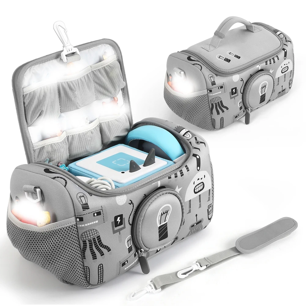 Carrying Case for Toniebox Audio Player Starter Set and Tonie Collection with Portable Dimensions and Functional Design