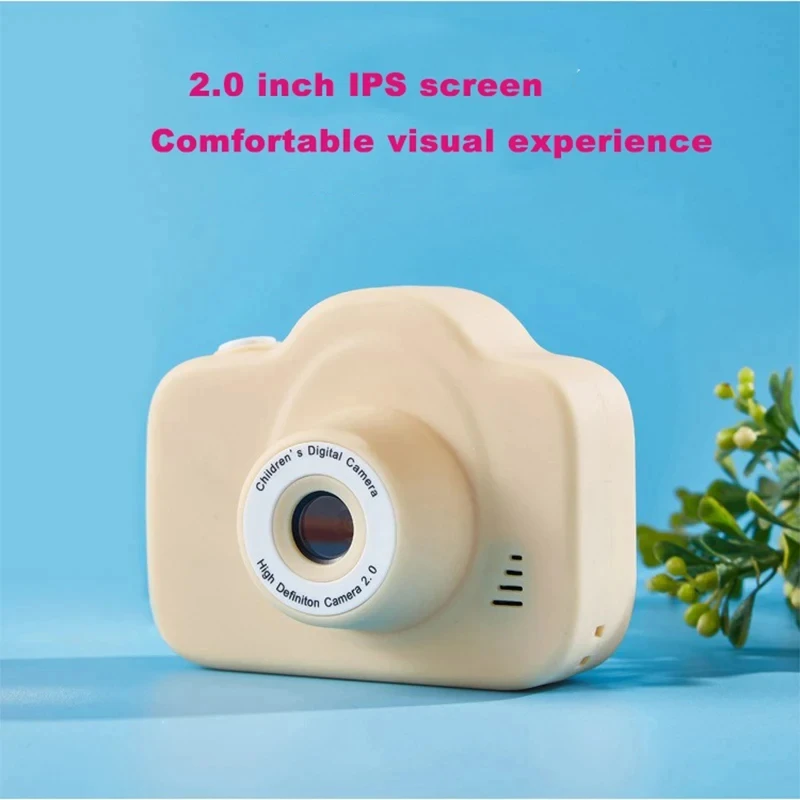 Cor mini câmera infantil multi-função crianças portátil foto vídeo câmera digital brinquedos criança selfie câmera brinquedo presentes