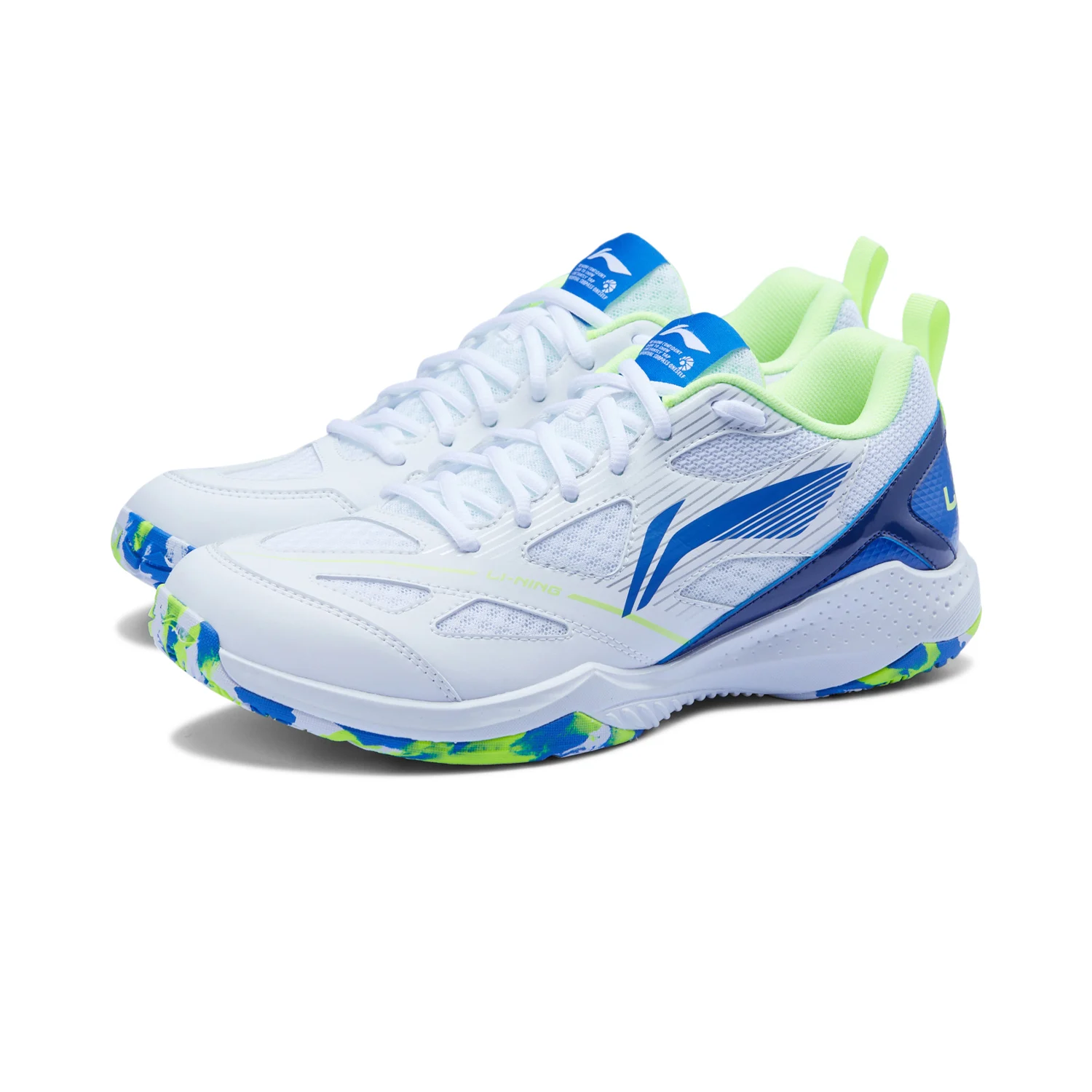 Li-Ning للجنسين JF LITE أحذية كرة الريشة غير علامة تنفس بطانة مريحة الرجال النساء أحذية تدريب يومية AYTU025