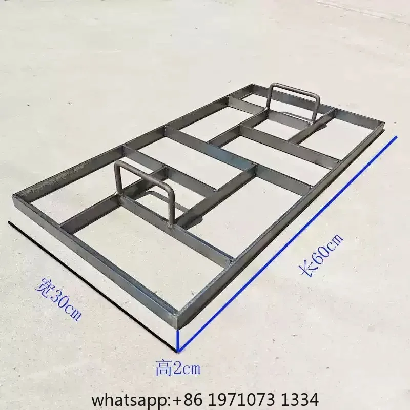 Steel Concrete Stamping Mold Antique Texture Cement Paving Stamp Anti-slip Floor Mould For Road Construction Garden Patio Walkwa