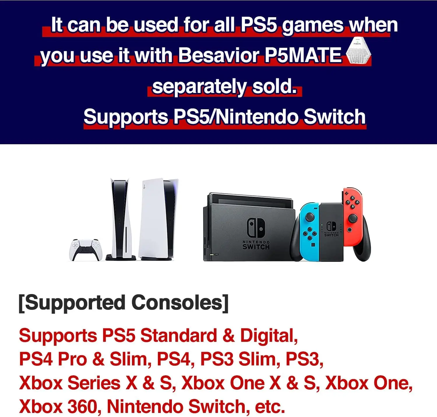 Reasnow S1 Cross Hair teclado ratón convertidor controlador adaptador para Xbox Series X/S, X Xboxone, Xbox360, PS5 PS4 PC G27 G25