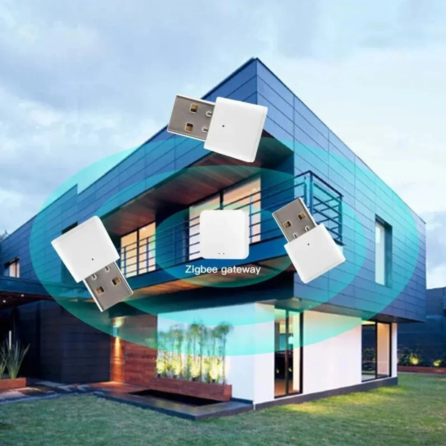 ZigBee 3.0 USB-Kommunikations-Extender, Signal-Repeater, Zigbee Extend 20-30M Smart Automation Modul-Verstärker
