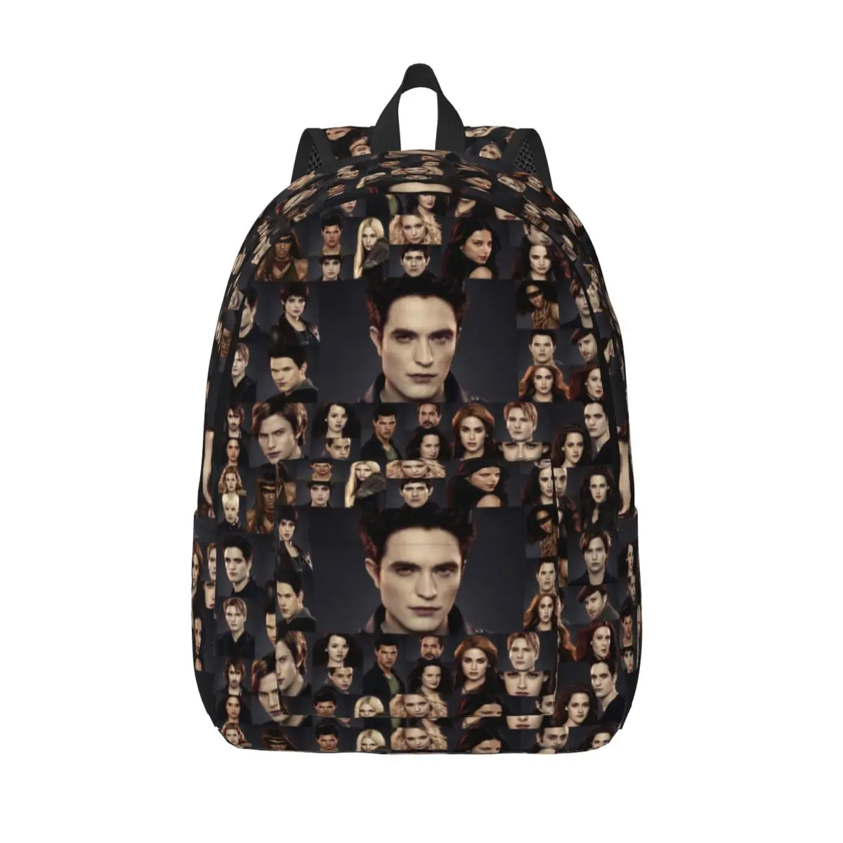 Edward Backpack for Preschool Kindergarten School Student The Twilight Breaking Dawn Book Bags Boy Girl Kids Daypack with Pocket