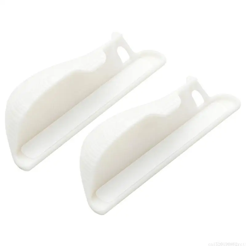 

D5BB 1 Pair Ergonomic Slip Resistant Handle Easy Installation Grip Handle Controller Grip