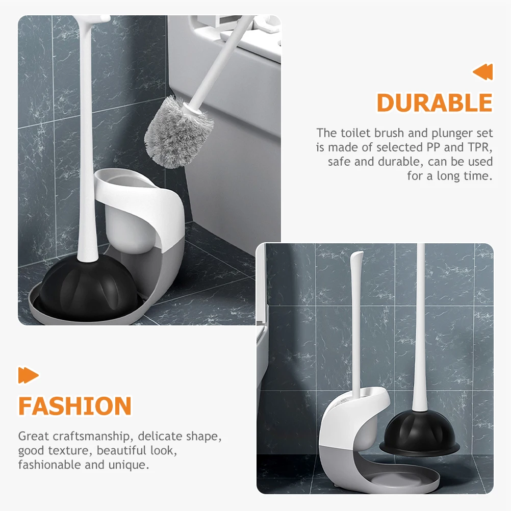 

Набор плунжеров для туалетной щетки, материал PP TPR, съемный держатель, очиститель чаши, съемные аксессуары для ванной комнаты, скраб, унитаз