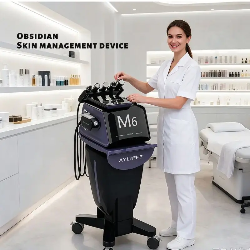 M6 Professional Hydradermabrasion Facial Skin Management Machine Deep Cleansing Face Lifting Device for Beauty Salon Spa
