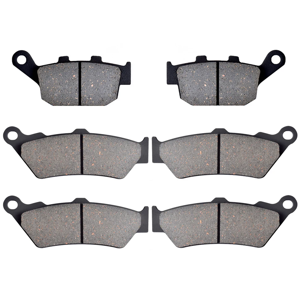 

Motorcycle Brake Pads Disks Rear and Front For HONDA NT 650 V W X Y V1 Deauville 1998-2001