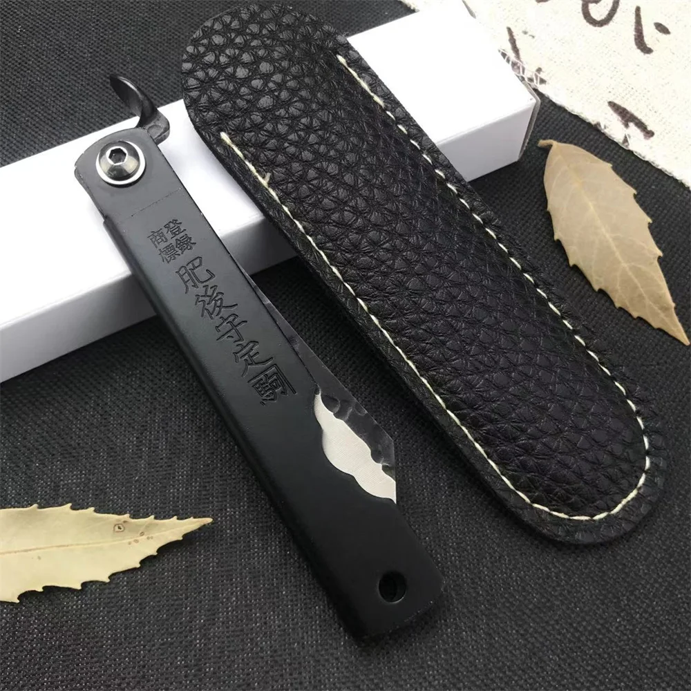 High Hardness Folding Knife 5Cr13Mov Forge Blade Aluminum Alloy Handle Outdoor EDC Pocket Knife Survival Camping Hiking Tool