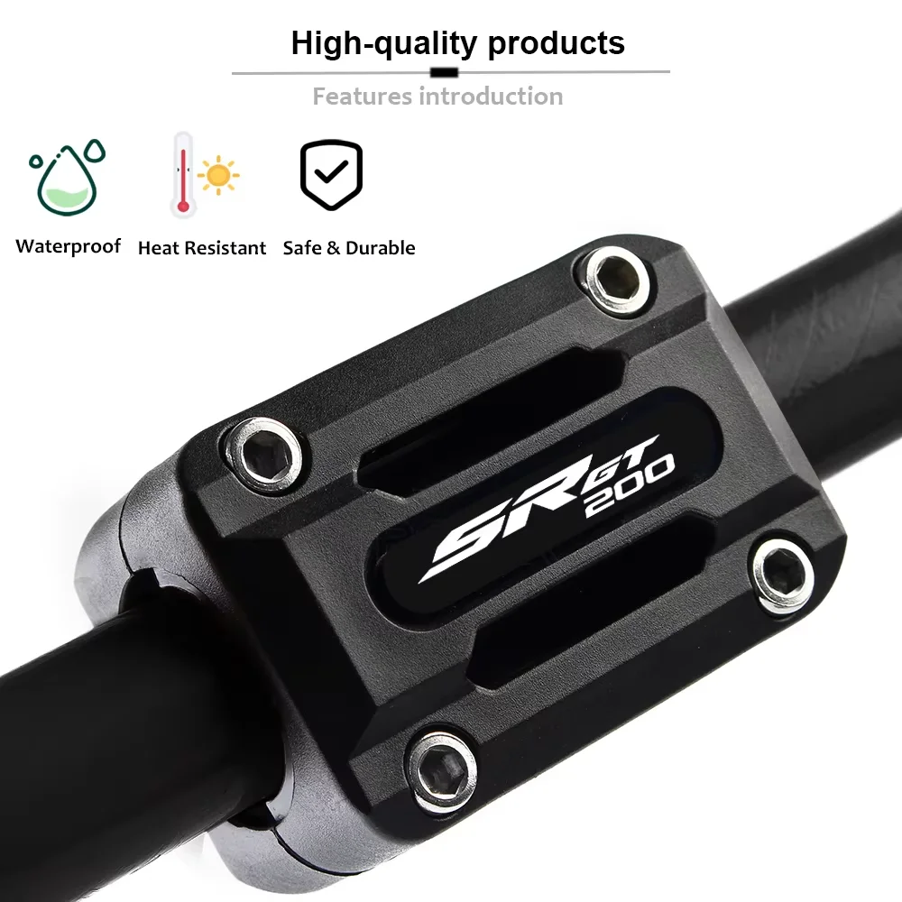 Motorcycle Engine Crash Bar Protection Bumper Decorat For Aprilia SR GT200 22/25/28mm