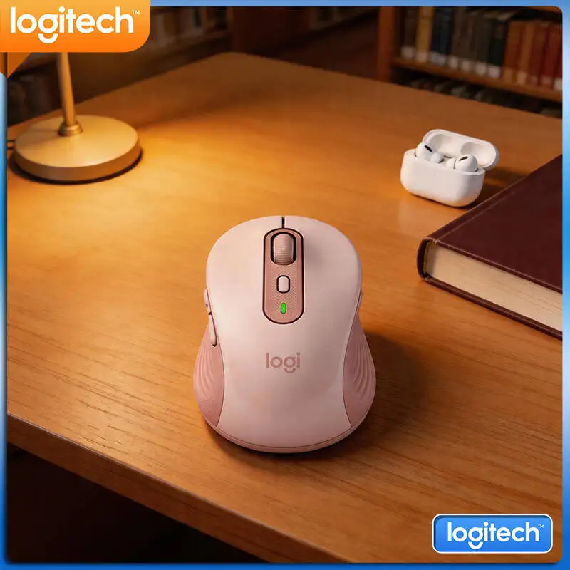 

Беспроводная эргономичная мышь Logitech M650/M650L — усовершенствованный оптический сенсор, двойное подключение, мягкая зона для большого пальца, радиус действия 10 м