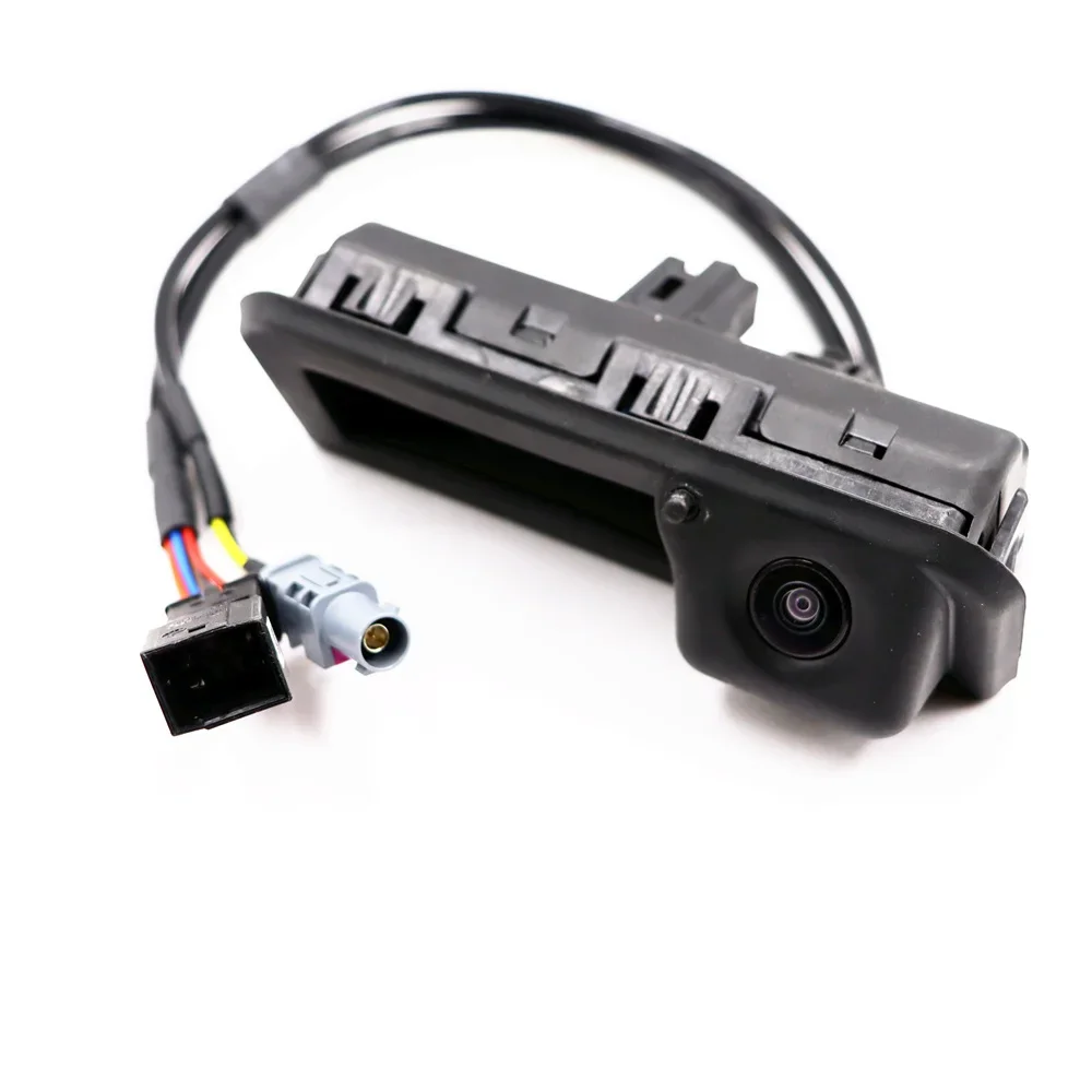 For NEW Audi Q5 FY A6 C8 A5 F5 80A 8W8 827 566 E Rear View Camera Trunk handle with Guidance Line Wiring harness 8W8827566E