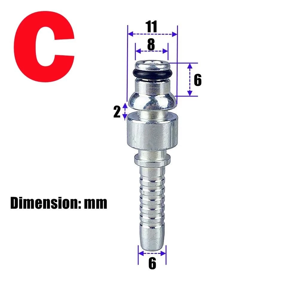 Adaptateur de raccord de tuyau pour nettoyeur haute pression, connecteur de réparation de pointe de tuyau, Karcher K, raccord de tuyau avec manchon