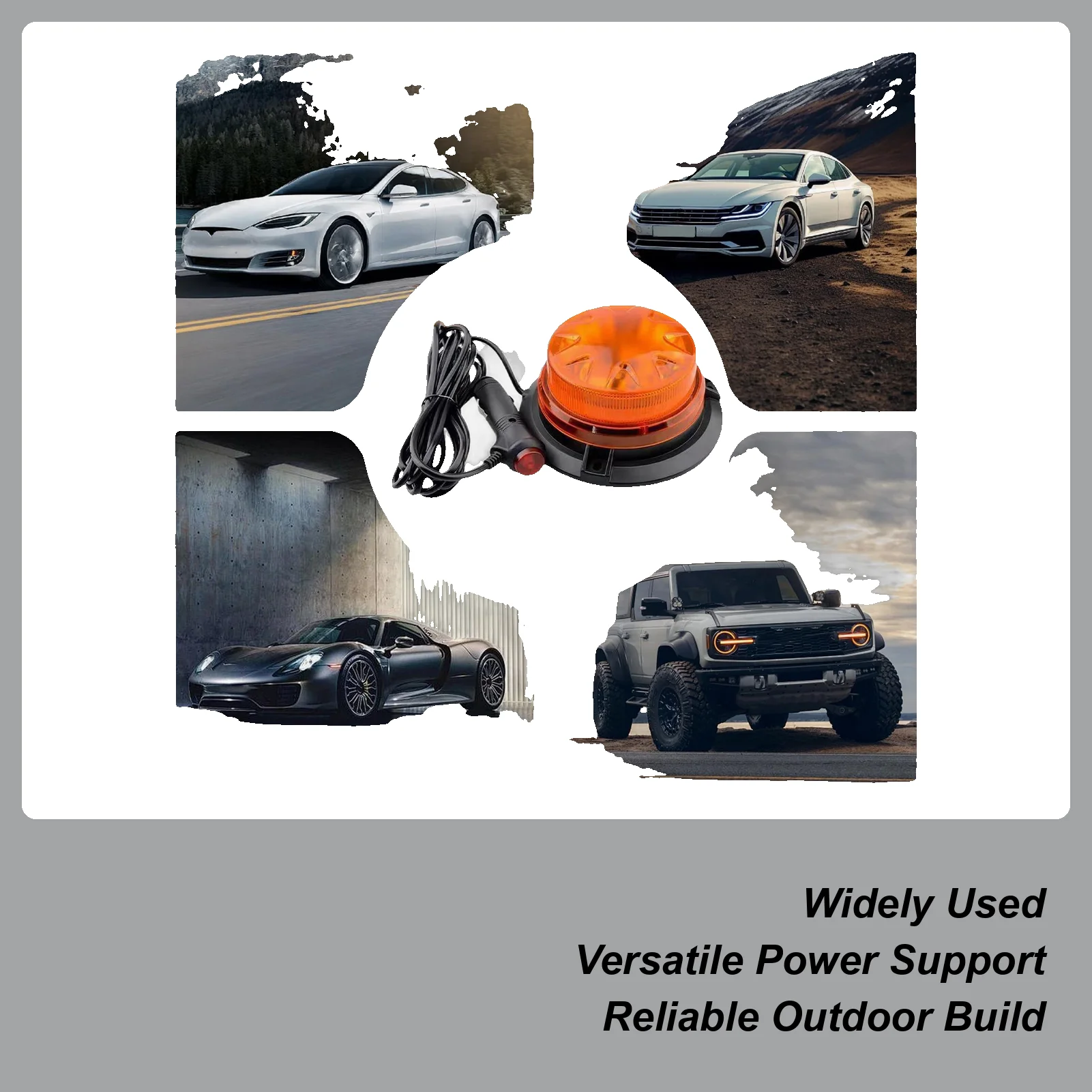 

Магнитные сигнальные маячки-маркеры, аксессуары, янтарные фонари для автомобилей, строительной техники, дорожных работ, прицепов, спецтехники, обеспечения безопасности