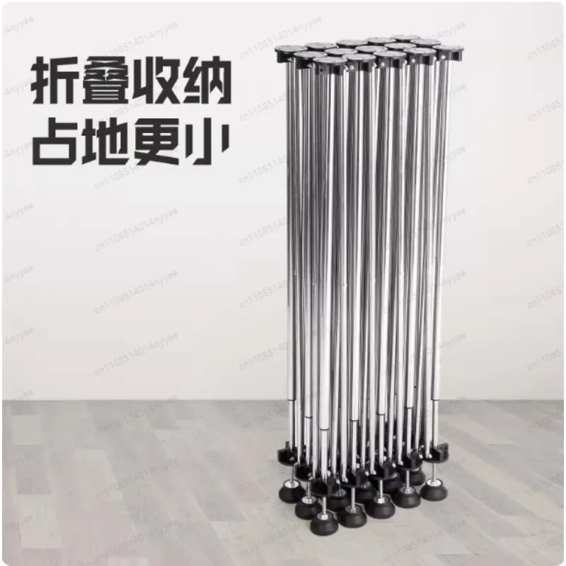 73-82 cm workbench 15-legged retractable portable folding work table with storage bag, woodworking construction camping