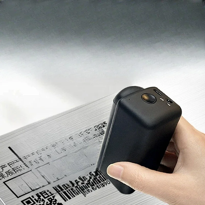 Intelligent handheld inkjet printer, mini printer, portable fast waterproof and quick-drying printer