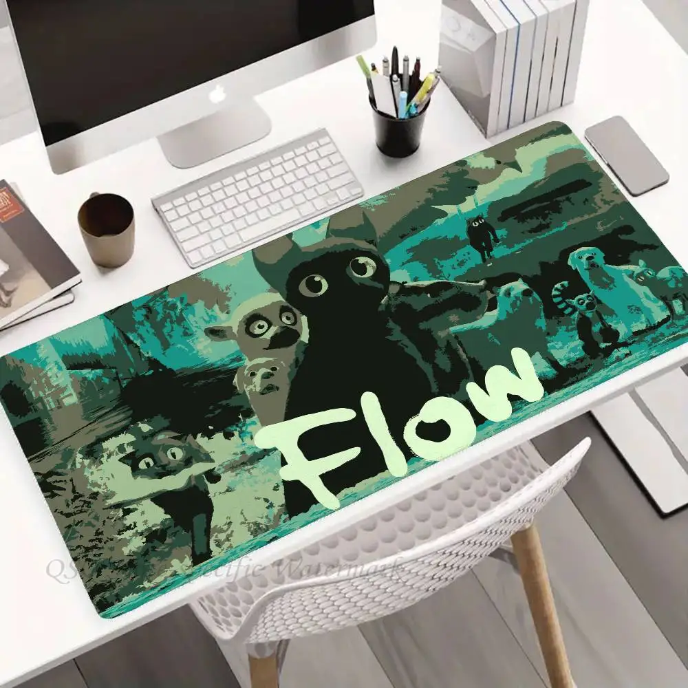 Cartoon Movie F-Flow Mousepad Non-slip Suitable For Office Computers Laptops E-sports Game Desk Mats XXL Keyboard