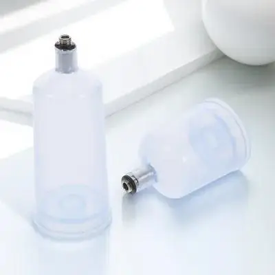 2 قطعة حاوية طلاء البخاخة القابلة لإعادة الملء كوب صباغ شفاف قابل للفصل من النوع المنفصل للرسم بالألوان المائية الزيتية سعة كبيرة #6