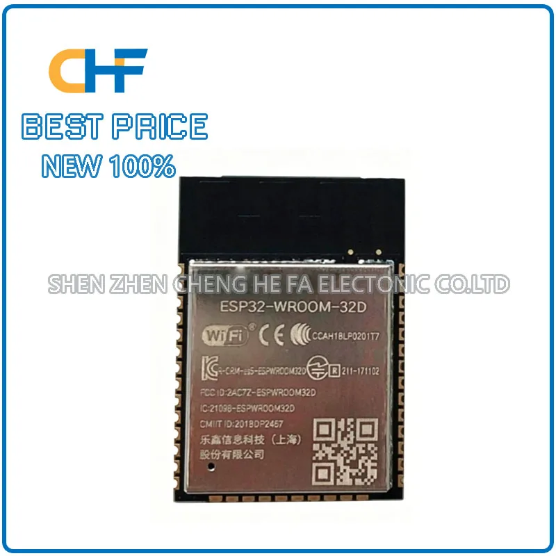 1pcs/5pcs ESP32-WROOM-32D-N8 SMD 8MB Bluetooth 4.2+Dual Core MCU WiFi Module Brand New Original Stock