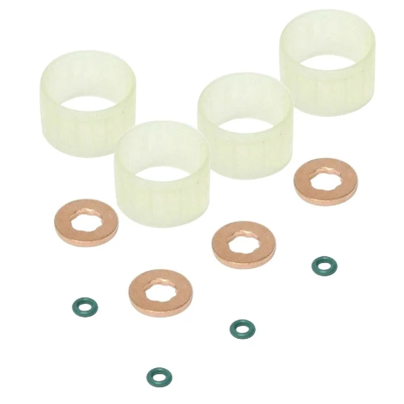 1Set 1.6 Diesel Fuel Injector Seal Washer O Ring Set For Ford Fiesta Focus Kuga Monde Injector Repair Gasket Kits