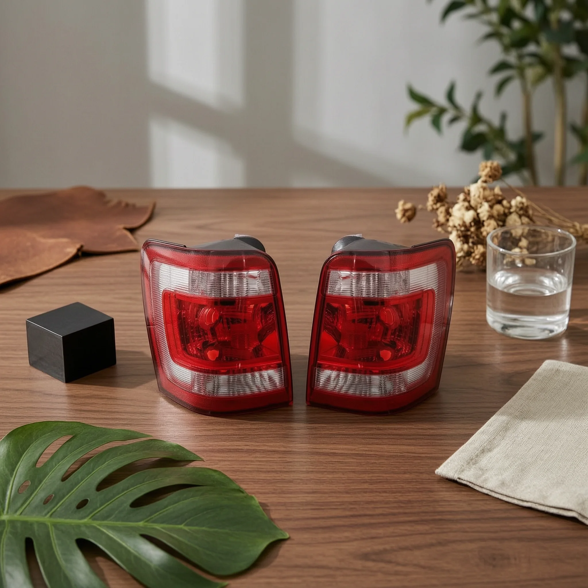 Tail Light Assembly Plug and Play Rear Lamp Assembly Tail Light Assemblies Easy to Install for Car Owners, Collision Repair