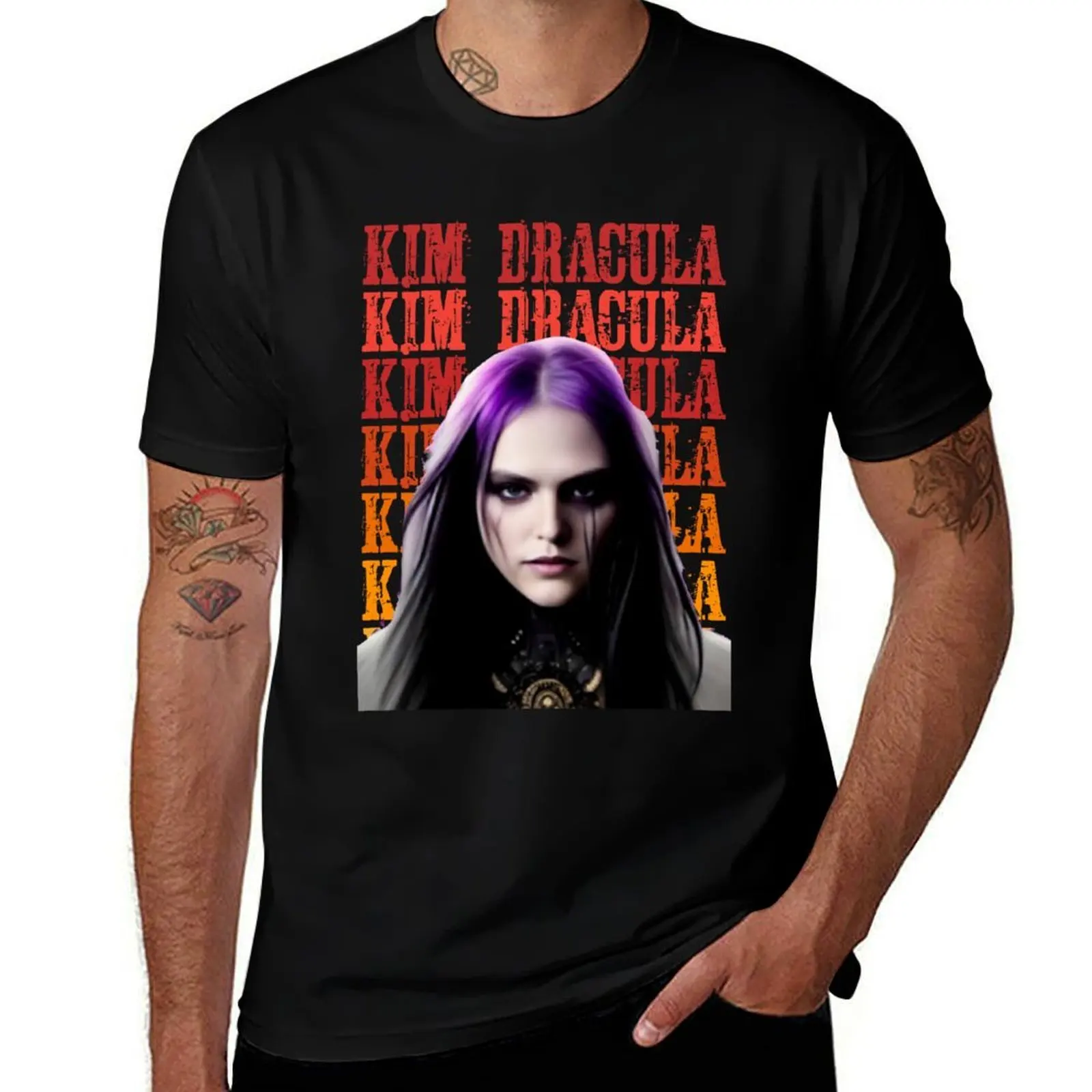 

Kim dracula T-Shirt t shirts for man cotton man t shirts cotton T-Shirt