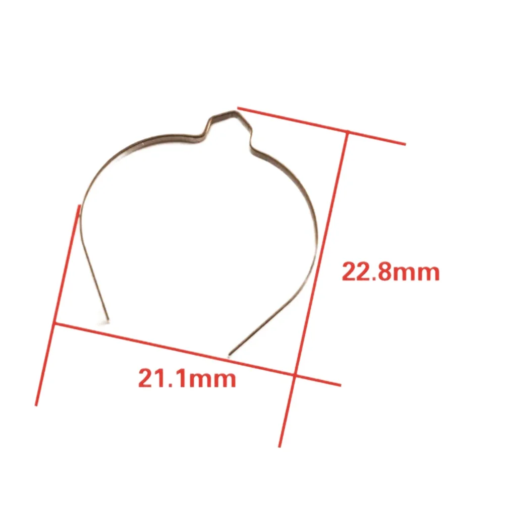 Fishing Reel Wire Cup Sounder Metal Unloading Alarm Springs For DAIWA For Fire Lizard For LUVIAS Spinner Reels Accessories gallery 2