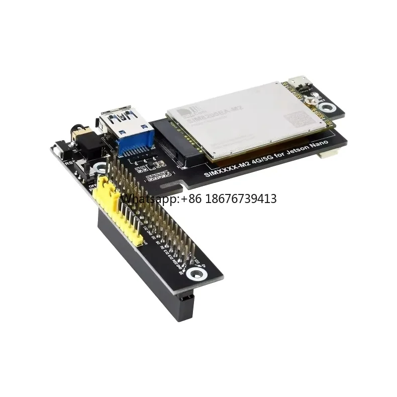 SIM8200EA-M2 5G Module Designed for Nano 5G/4G/3G Snapdragon X55 Multi Mode Band Raspberry Pi 4