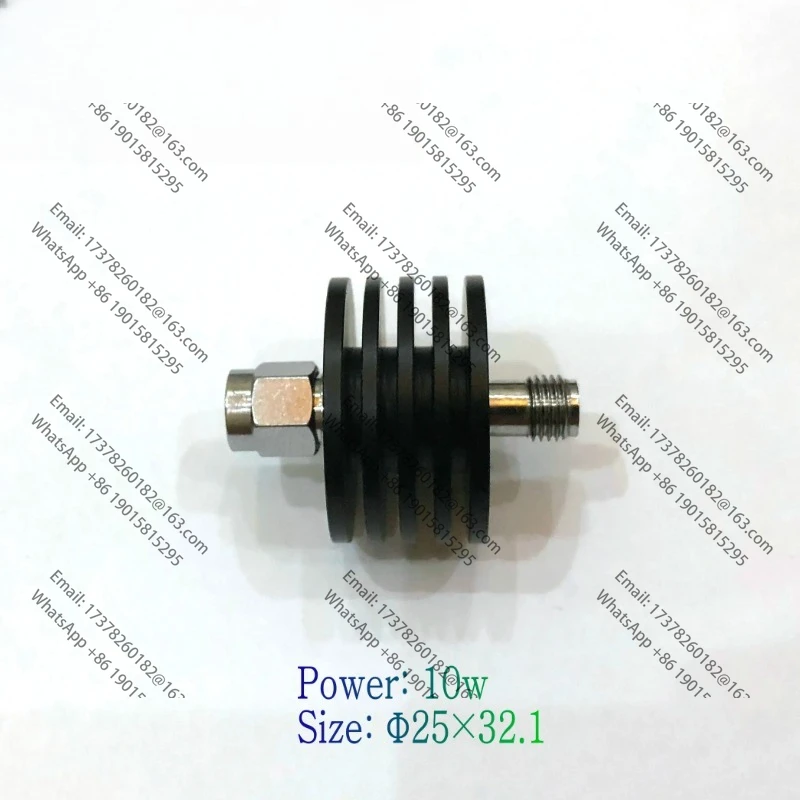 

SMA 10w coaxial fixed attenuator ATT: 1-40dB; Freq .: DC-6G; power Pwr: 10w