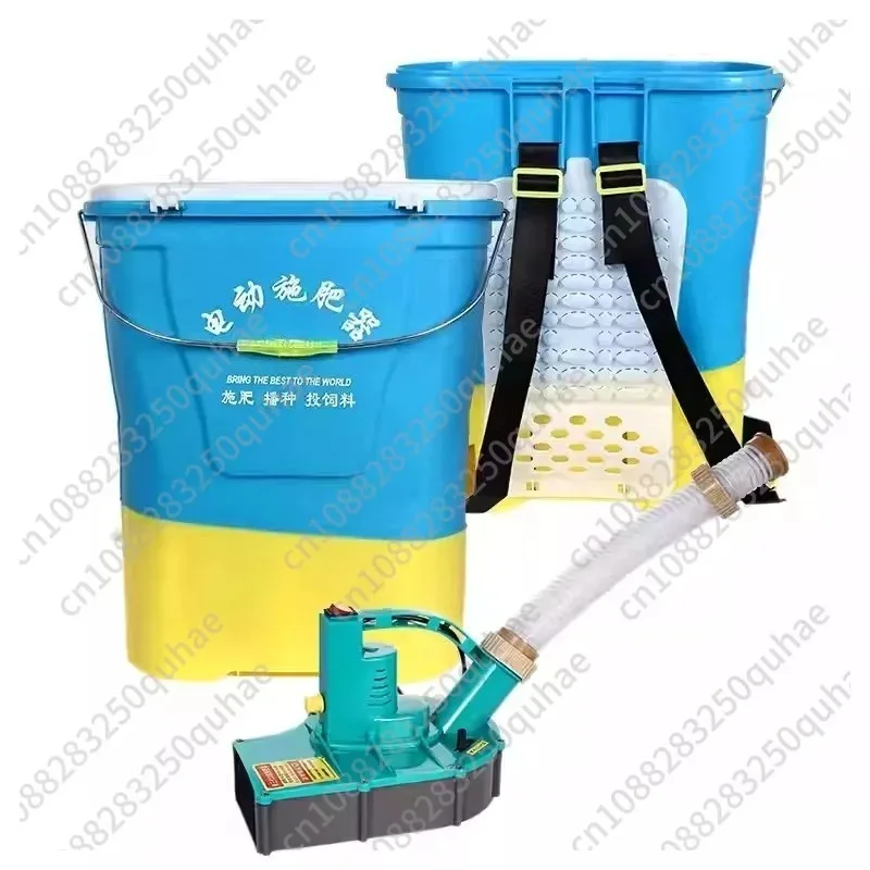 Electric Manure Spreader Agricultural Automatic Lithium Battery Backpack New Seeding and Fertilization Artifact