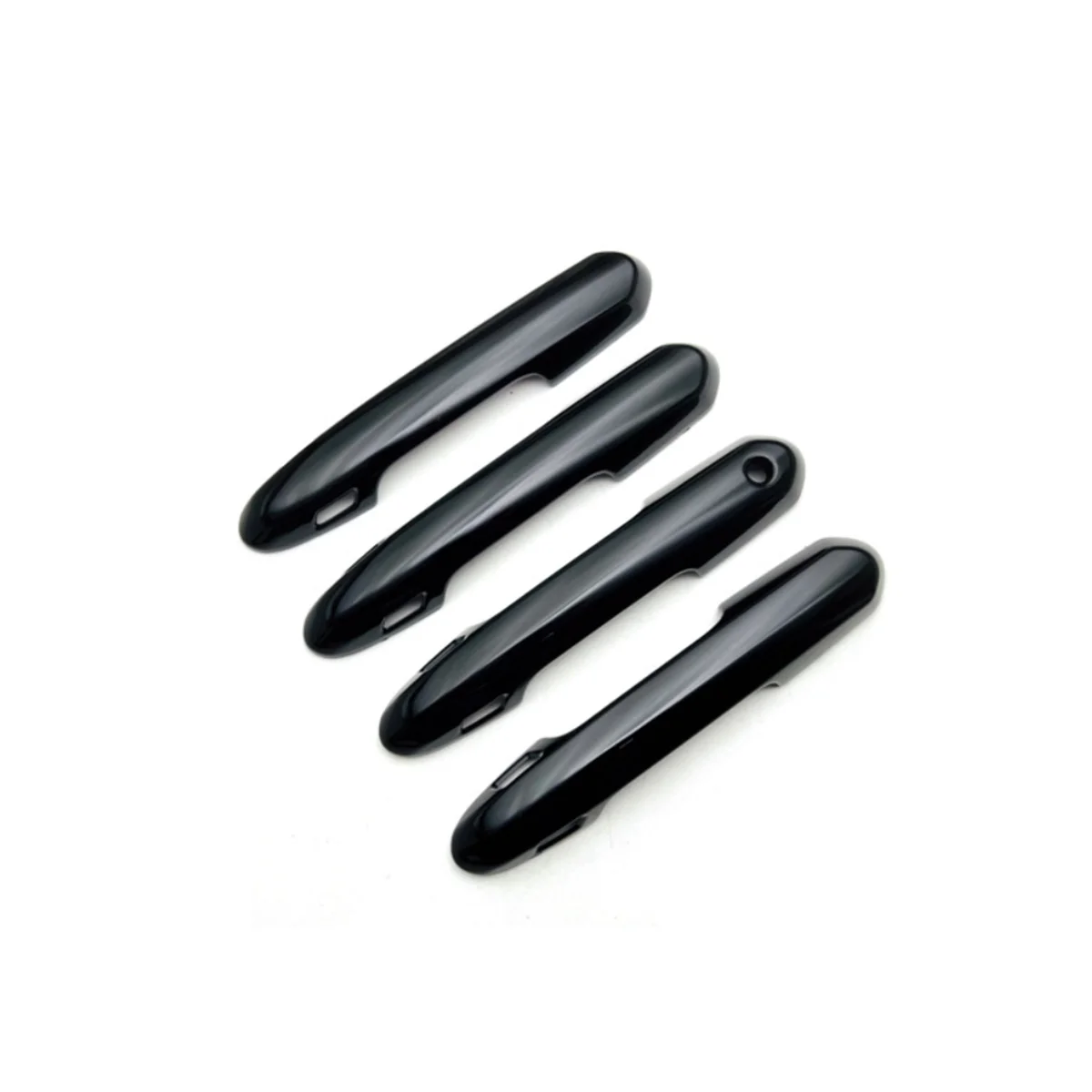 غطاء مقبض باب السيارة الخارجي ، ملصقات الكسوة لتويوتا كراون كروس 2023 ، اكسسوارات سوداء