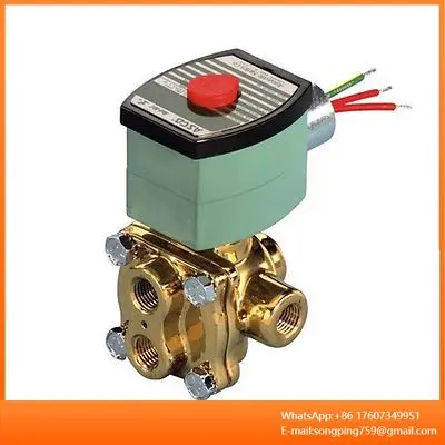 

Emerson ASCO 342 Series 4-Way Solenoid Valve a Line of High-Flow, Slide-Style Valves Available with Single or Dual Solenoids