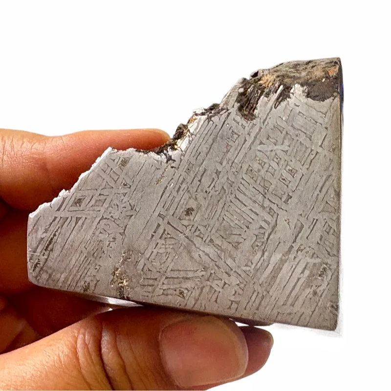 430.3g Muonionalusta Iron Meteorite Specimen Iron Meteorite Slice Natural Meteorite Material Collection - CC163