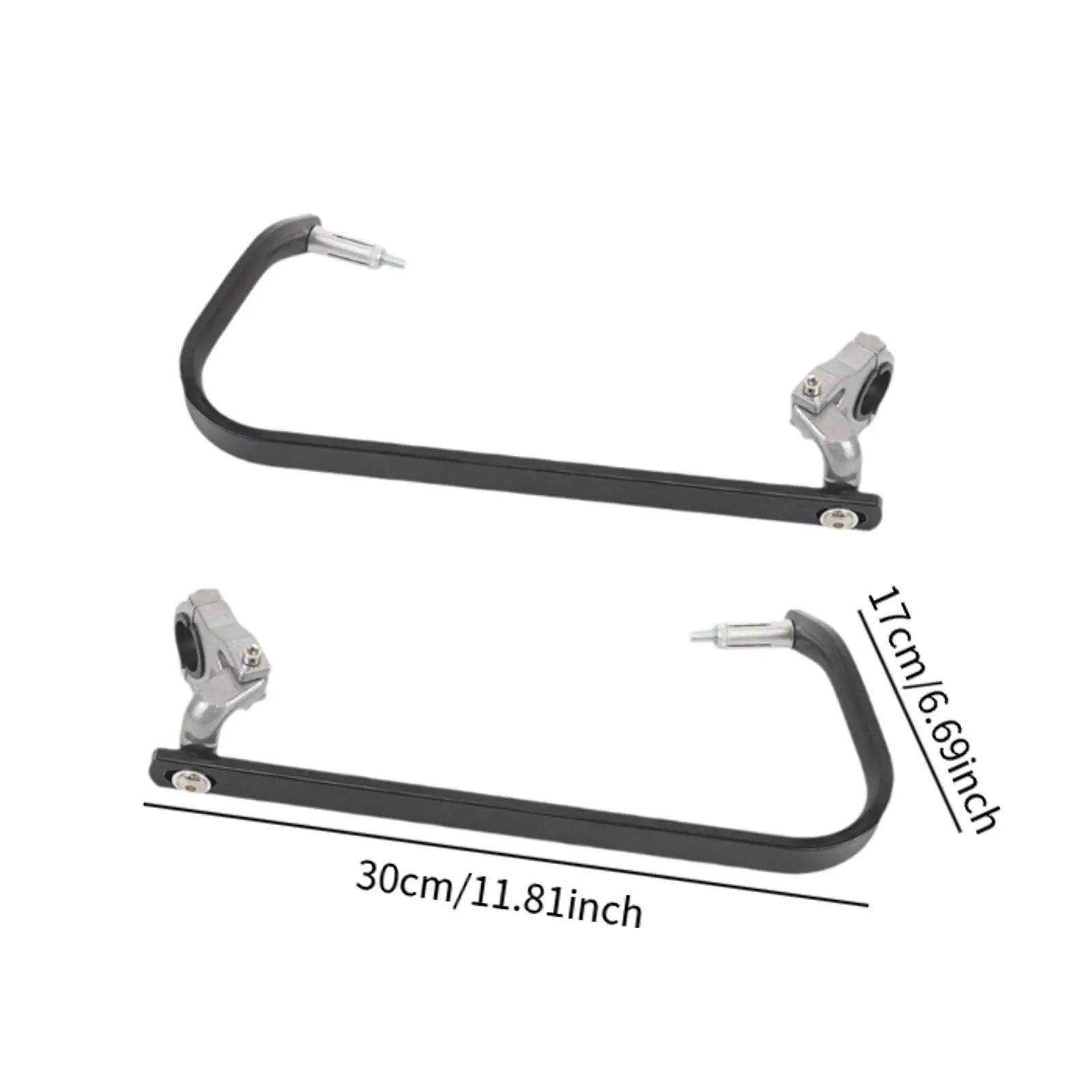 Manutenzione del supporto per guida del paramani del motociclo da 2 pezzi per manubrio da 22 mm 28 mm