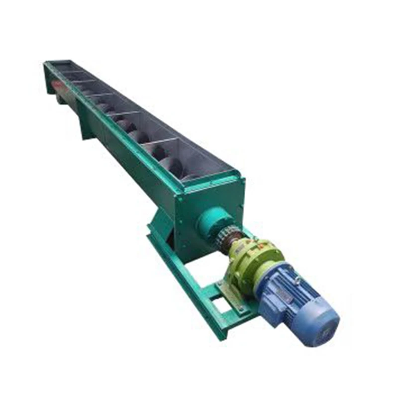 OEM Custom Heat Resistant Flexible Screw Auger Conveyor Conveying Machine for Heating Oil Steam