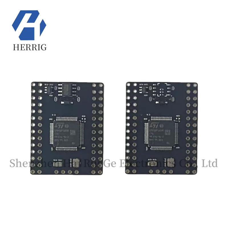جديد وأصلي STM32F103RCT6 لوحة تطوير صغيرة لوحة أساسية للتحكم في الطيران صغيرة جدًا CH340 شريحة أصلية مستوردة